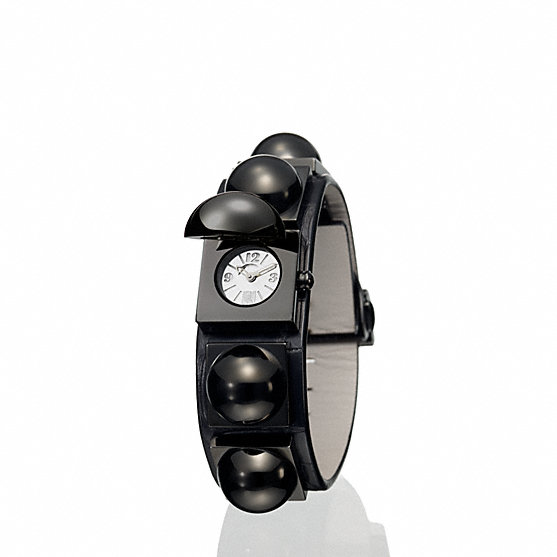 The  Reed Krakoff Black Leather Watch