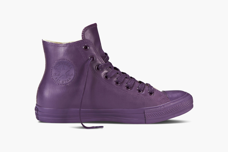 purple rubber converse
