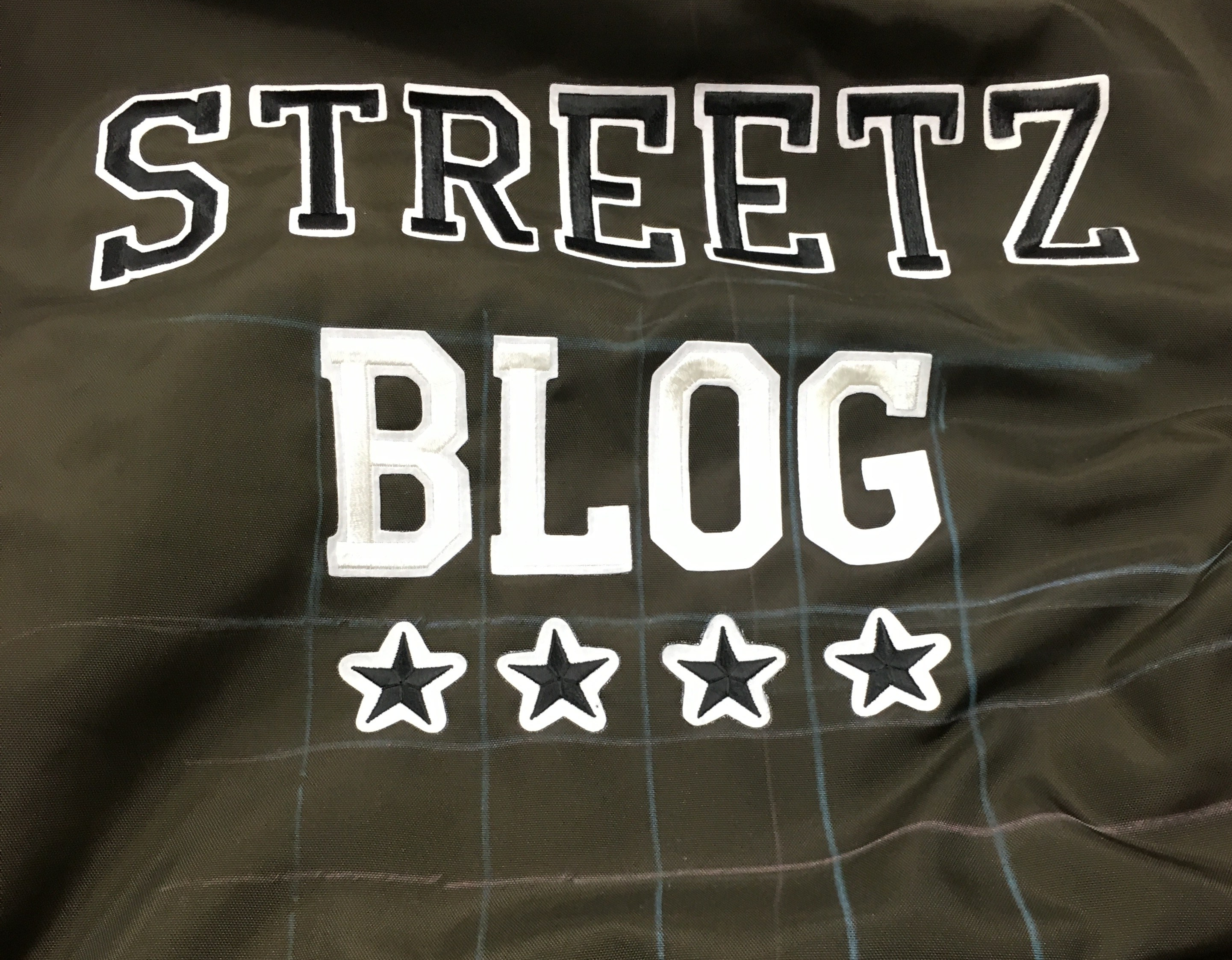 Streetzblog.com Bomber Jacket 2017